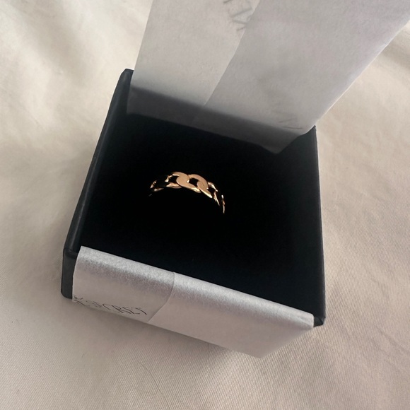 Brand new in box adjustable gold plated ring - Picture 6 of 9